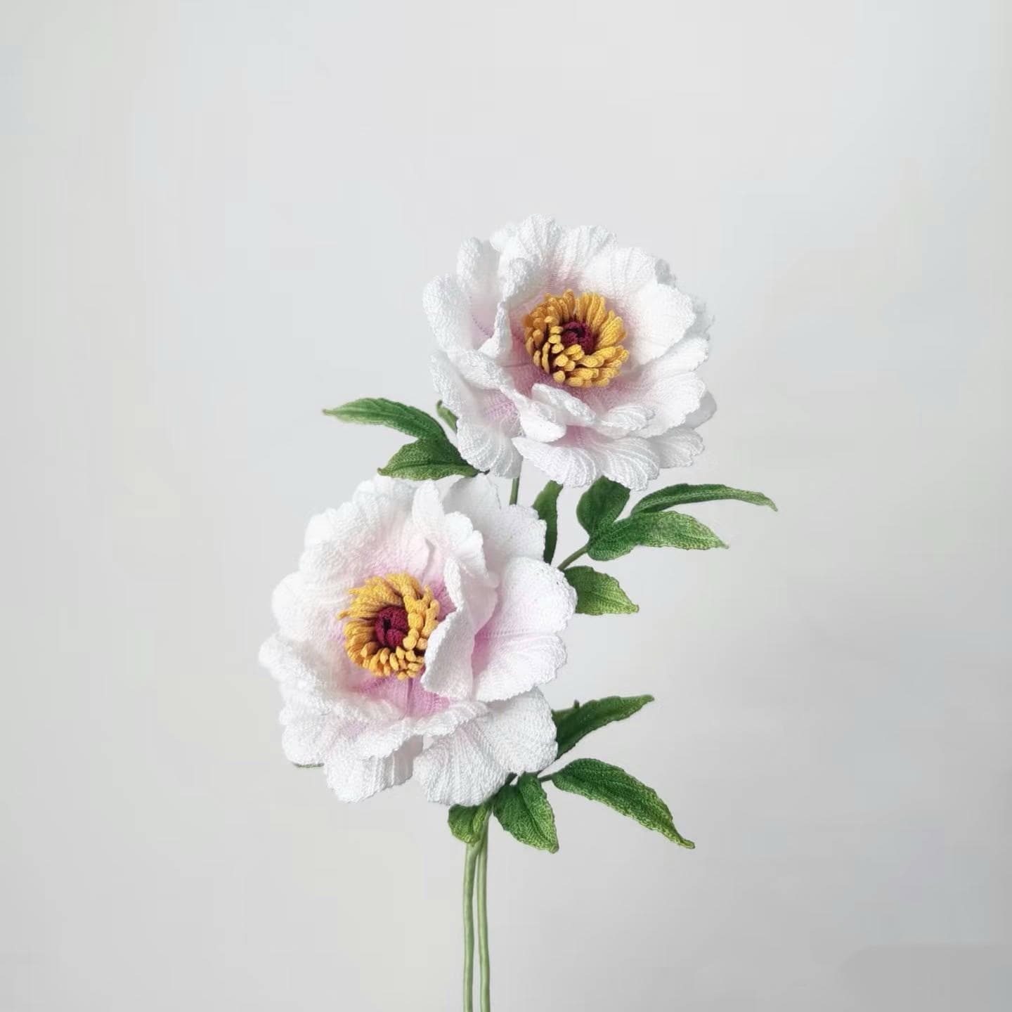 PDF Peony Micro Crochet Pattern