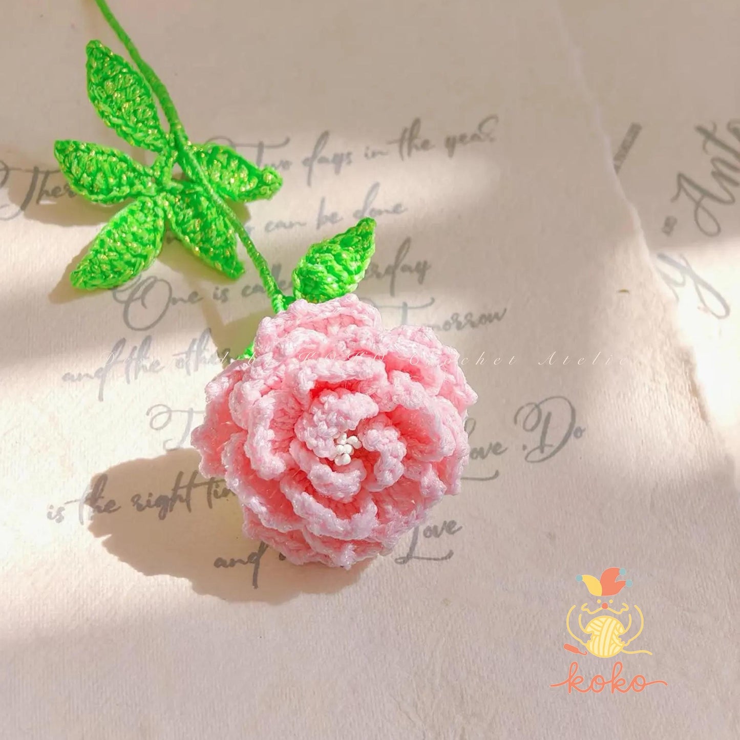 Peony Crochet Pattern