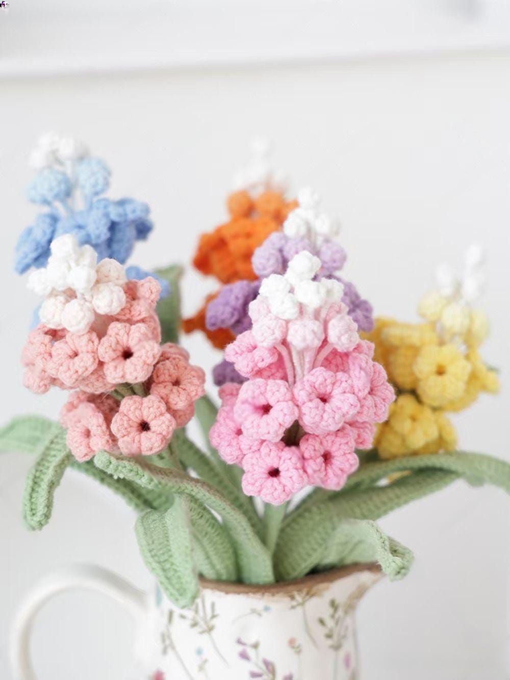 PDF Hyacinth Bouquet Crochet Pattern