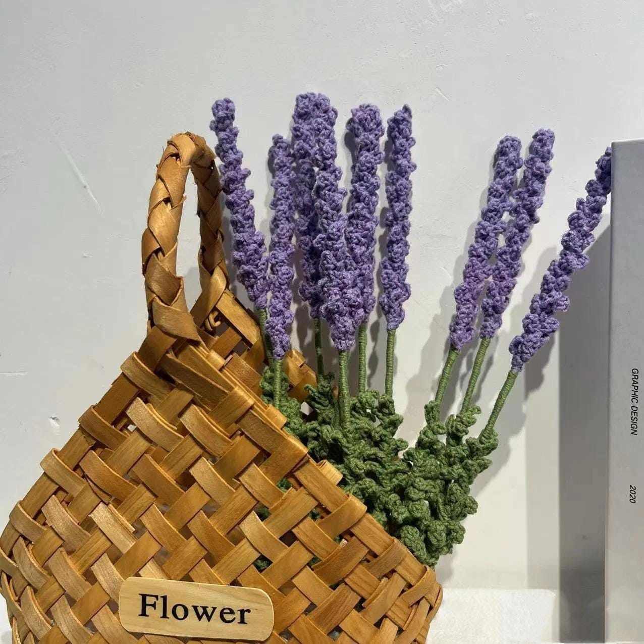 PDF Lavender Bouquet Crochet Pattern