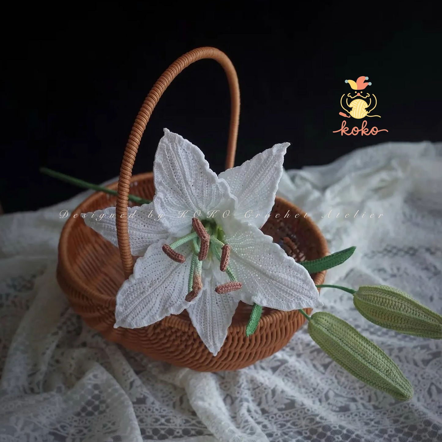 8 in 1 Micro Crochet Flower Patterns