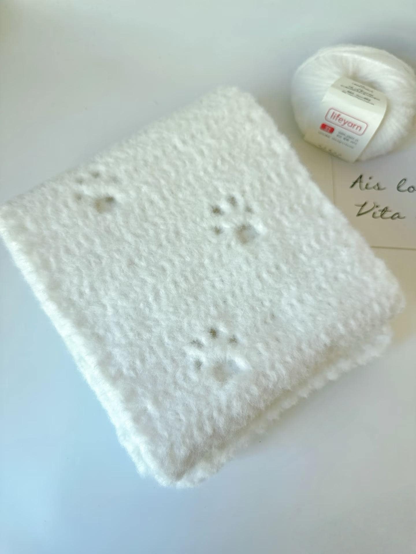 Cat Paw Scarf Crochet Pattern