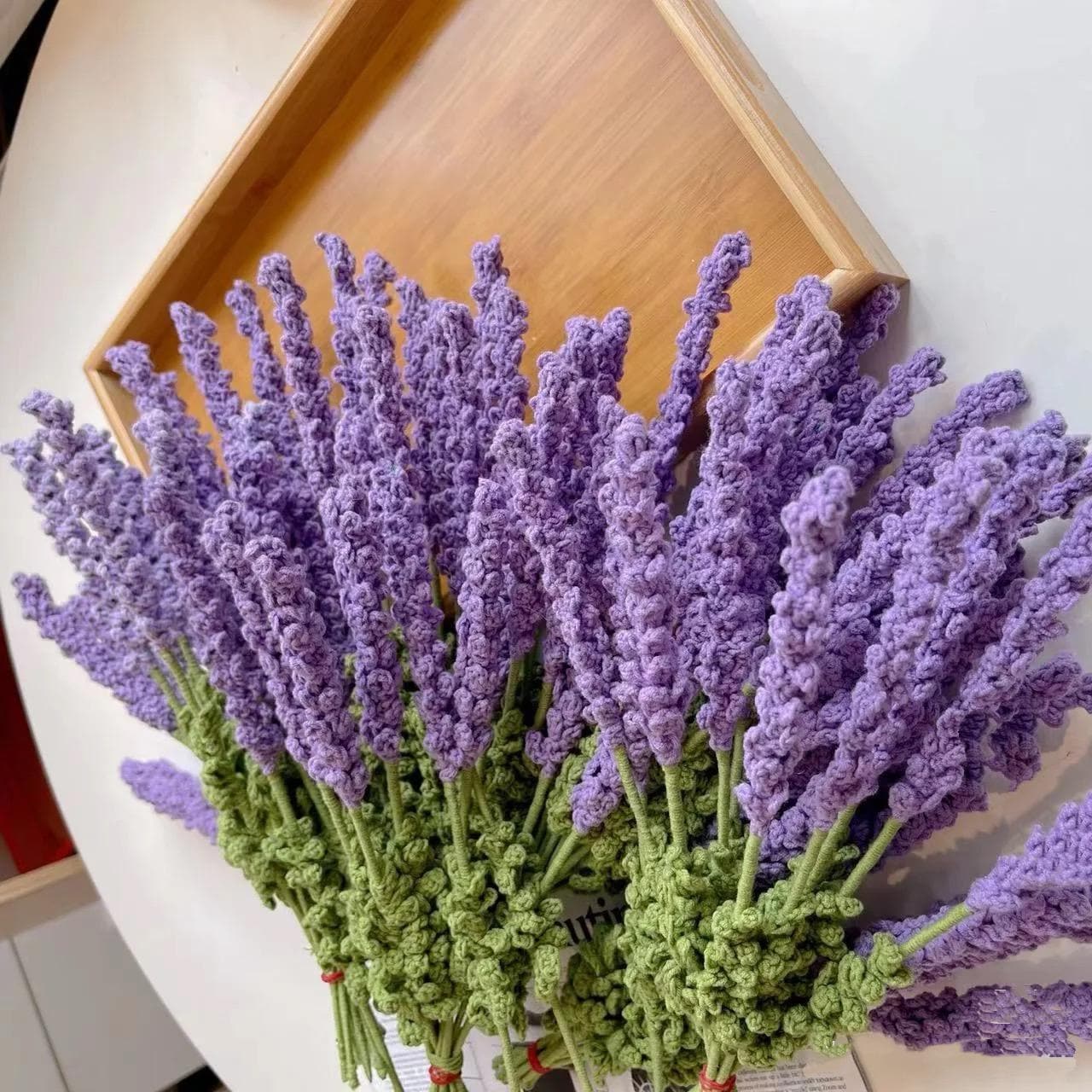 PDF Lavender Bouquet Crochet Pattern