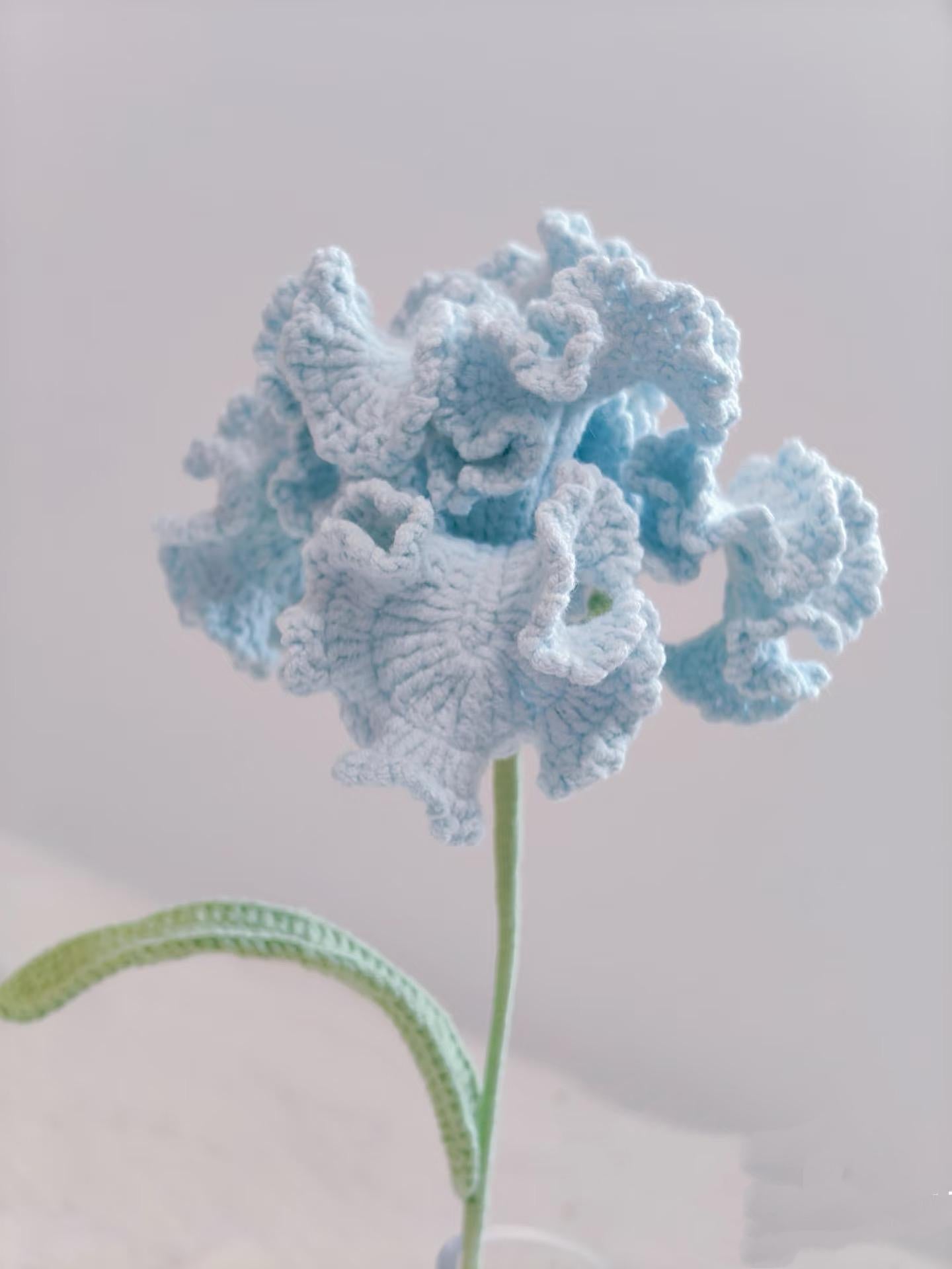PDF Iris Flower Crochet Pattern