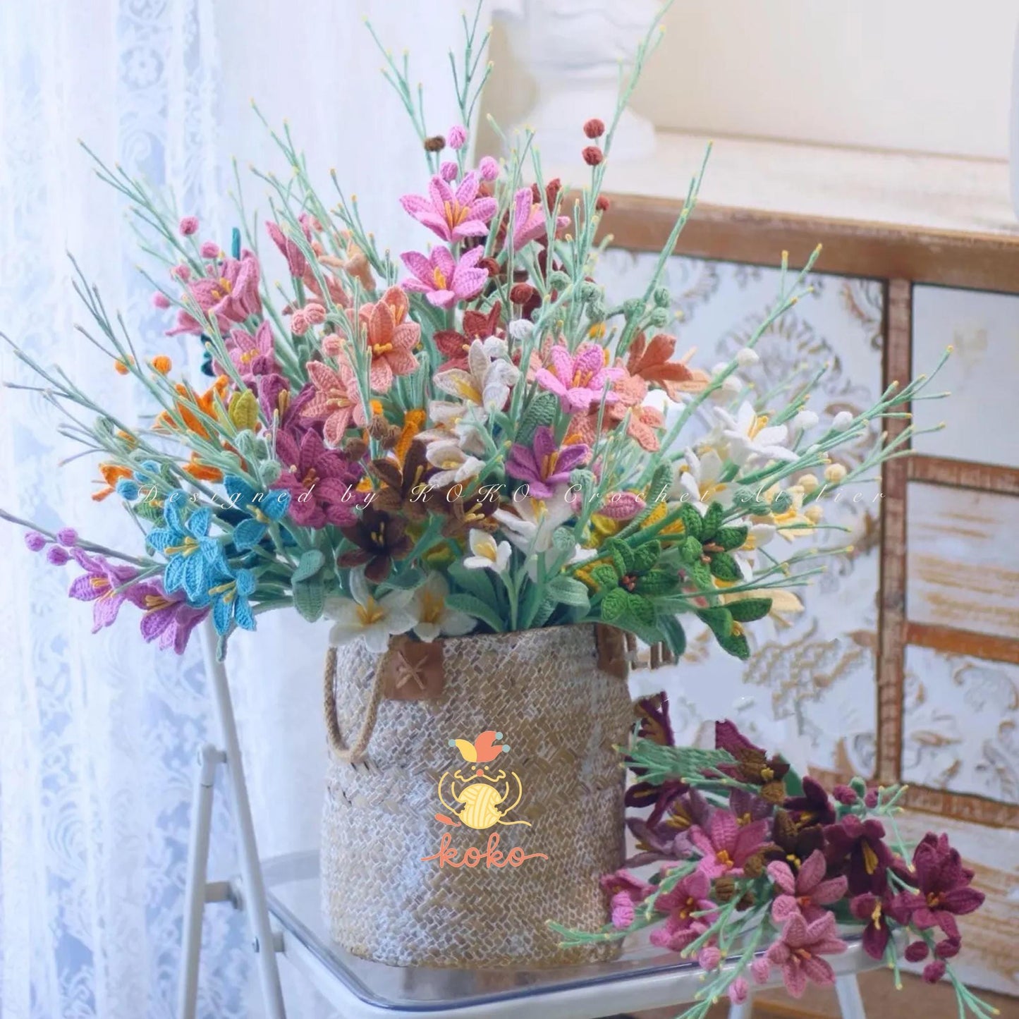 Crocosmia Lucifer Crochet Pattern