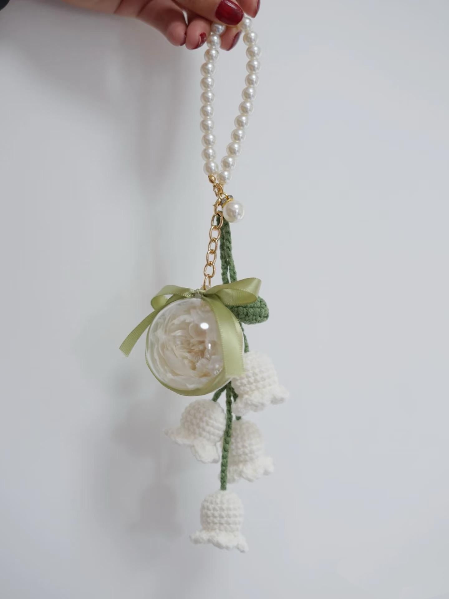 Crochet Pattern Lily of the Valley Hanging Charm