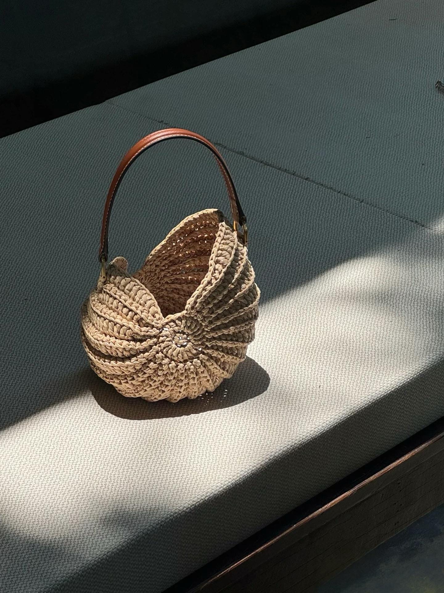 Sea Conch Bag Crochet Pattern PDF · Beach Purse Tutorial