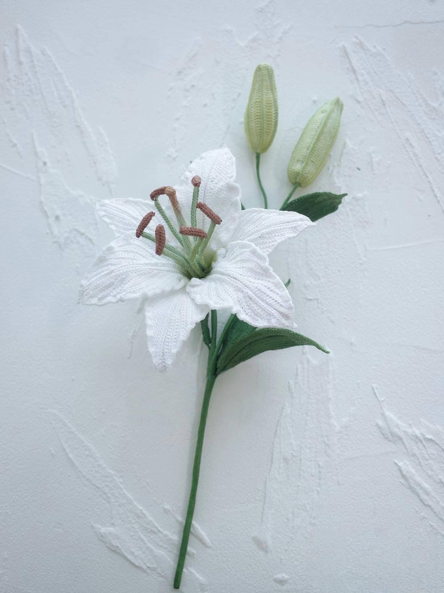 PDF Lily Micro Crochet Pattern