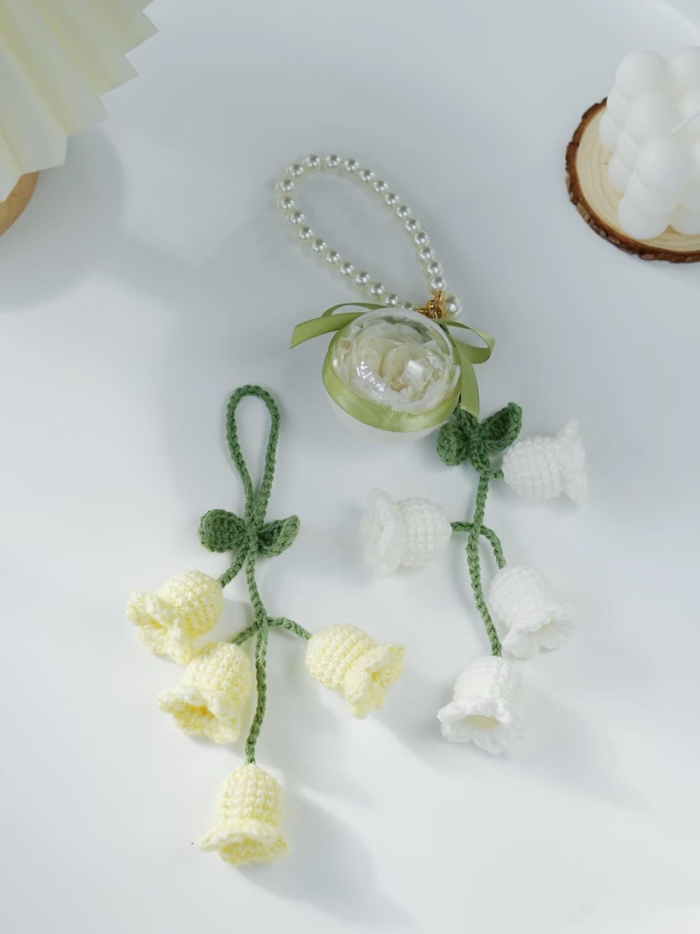 Crochet Pattern Lily of the Valley Hanging Charm