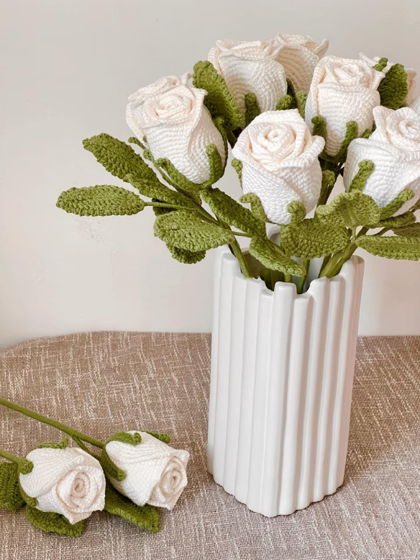 PDF Rose Flower Crochet Pattern