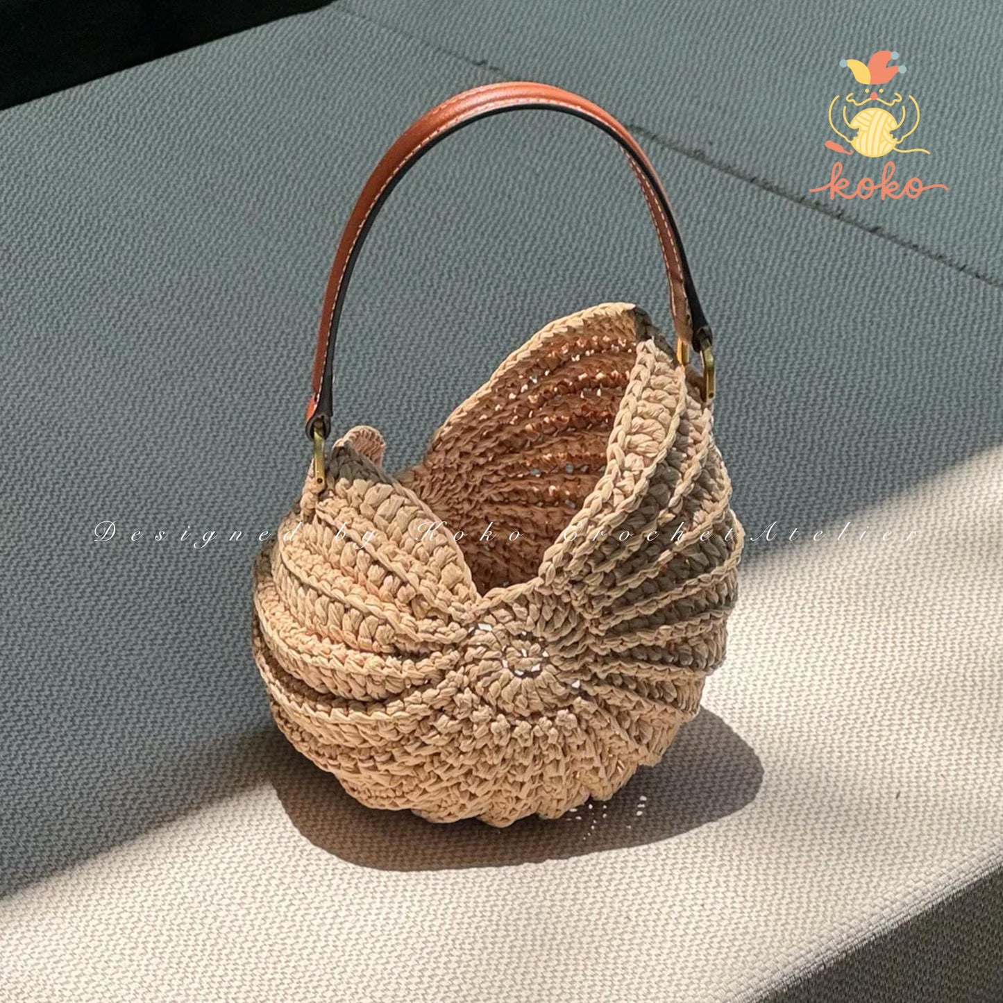 Sea Conch Bag Crochet Pattern PDF · Beach Purse Tutorial