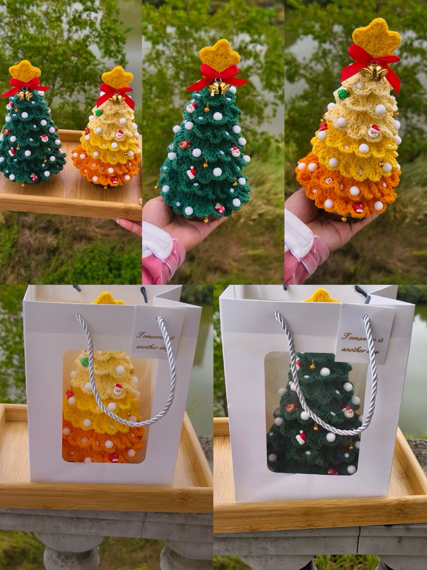 PDF+Video 7 Layer Christmas Tree Crochet Pattern | Holiday Decor Amigurumi | Xmas Ornament PDF | Amigurumi Christmas Tree gift