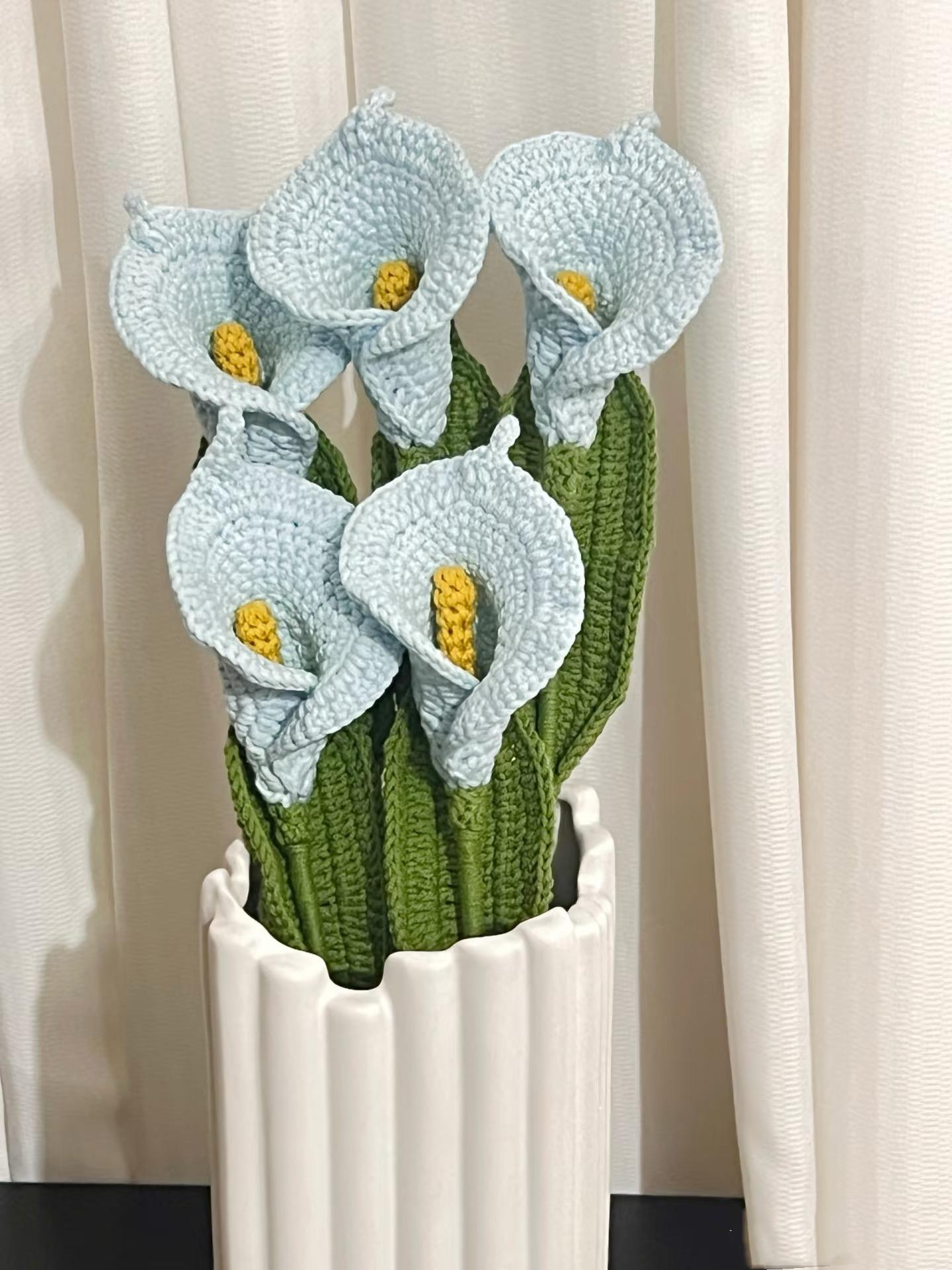 PDF Calla Lily Crochet Pattern