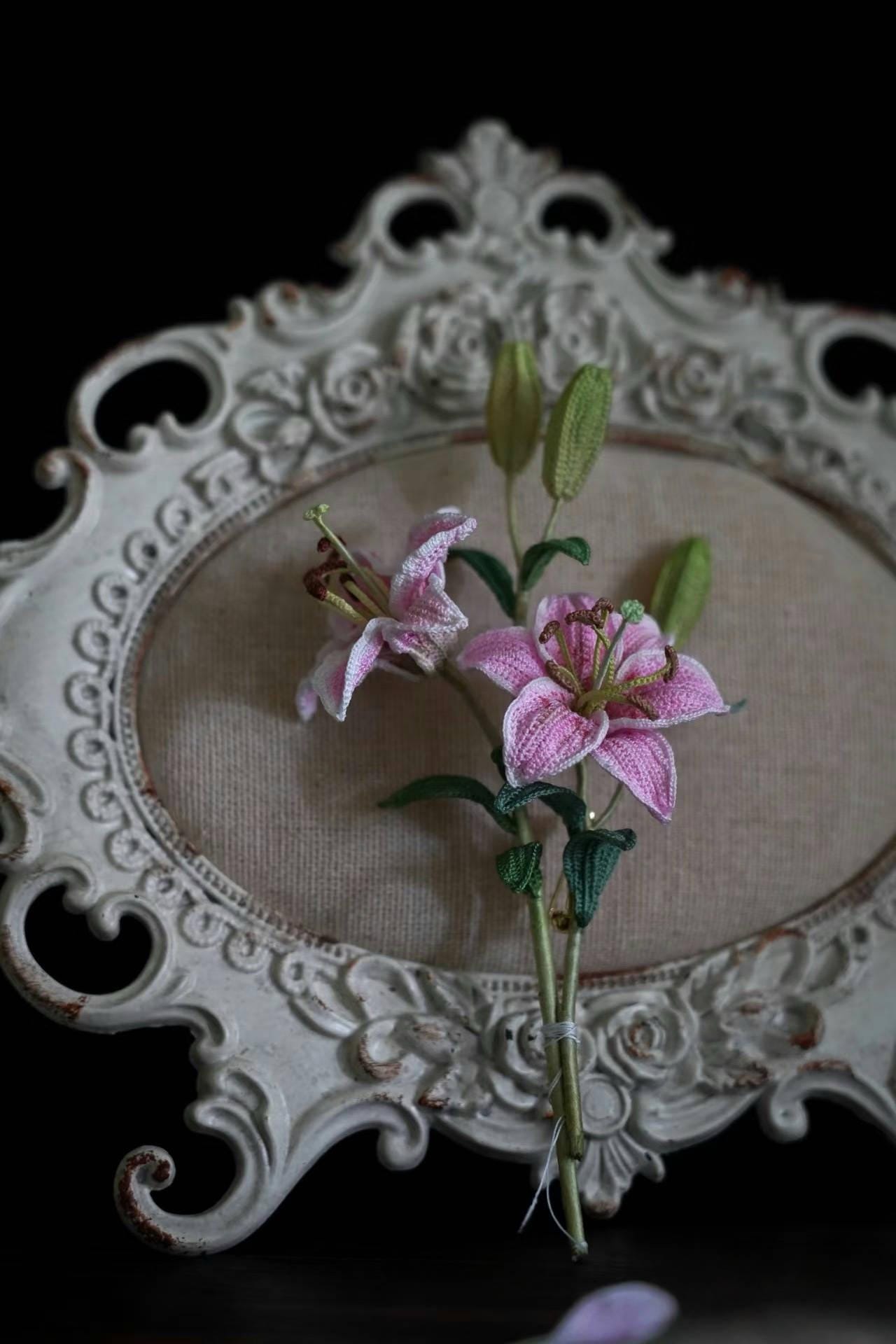 PDF Lily Micro Crochet Pattern