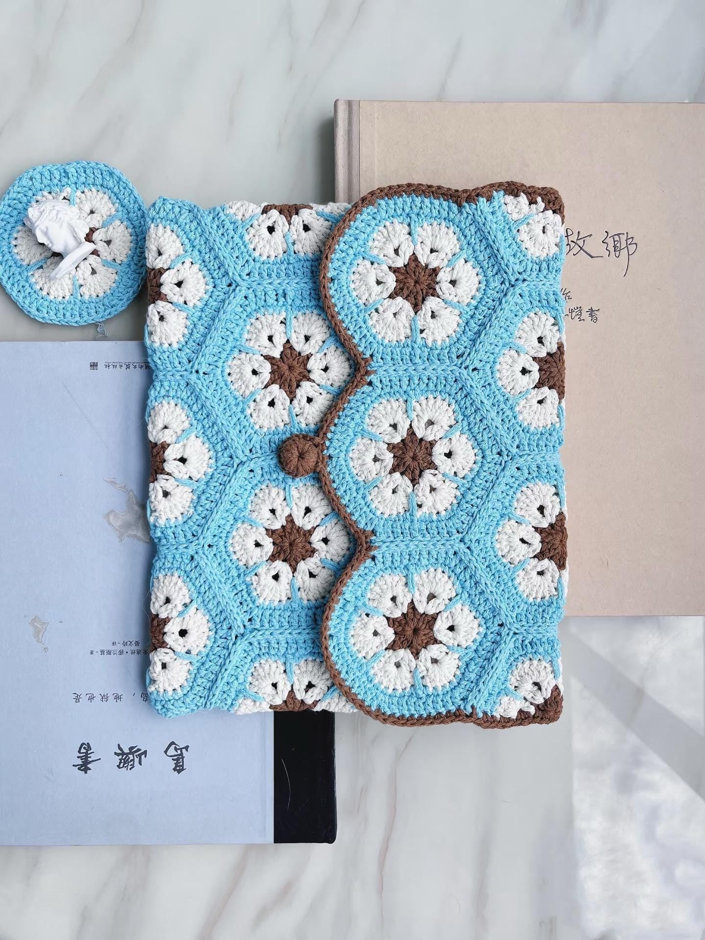 Crochet Granny Square iPad Case Pattern