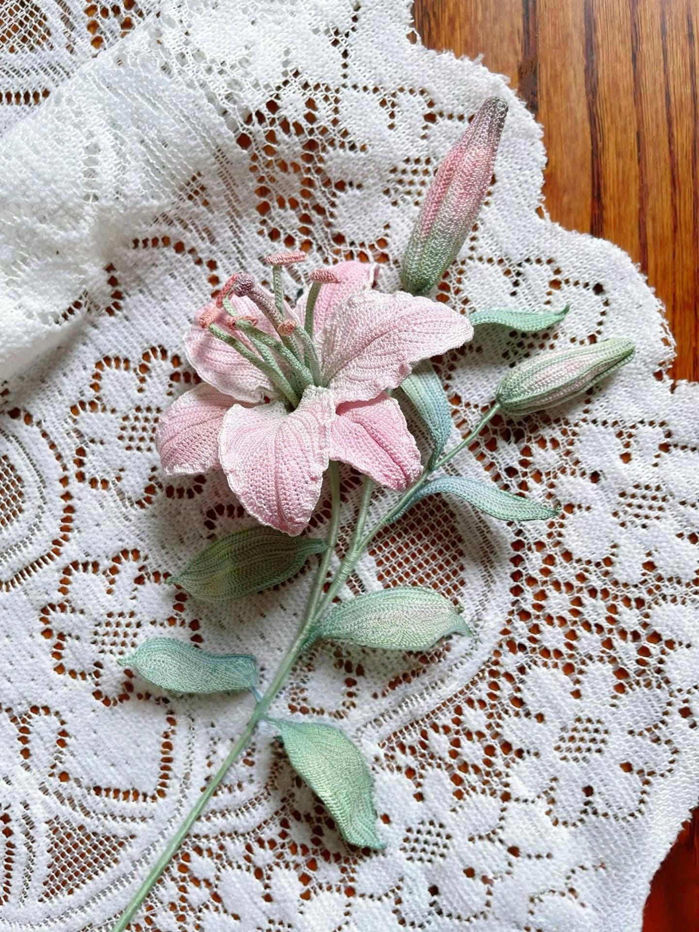 PDF Lily Micro Crochet Pattern