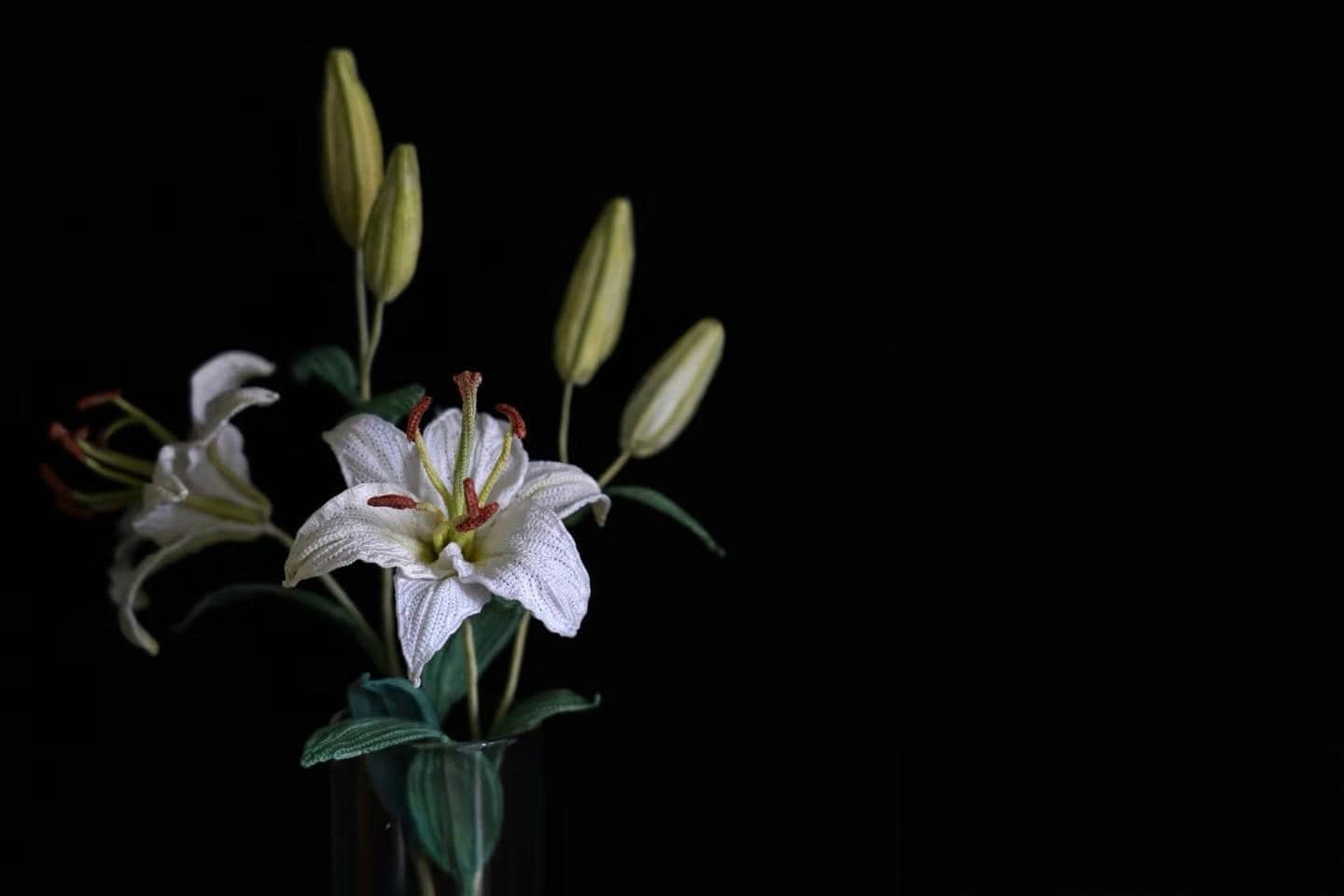 PDF Lily Micro Crochet Pattern