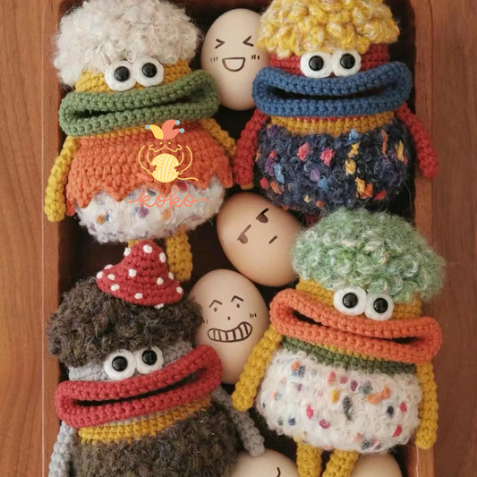 PDF Big Lips Crochet Monster Pouch Crochet Pattern