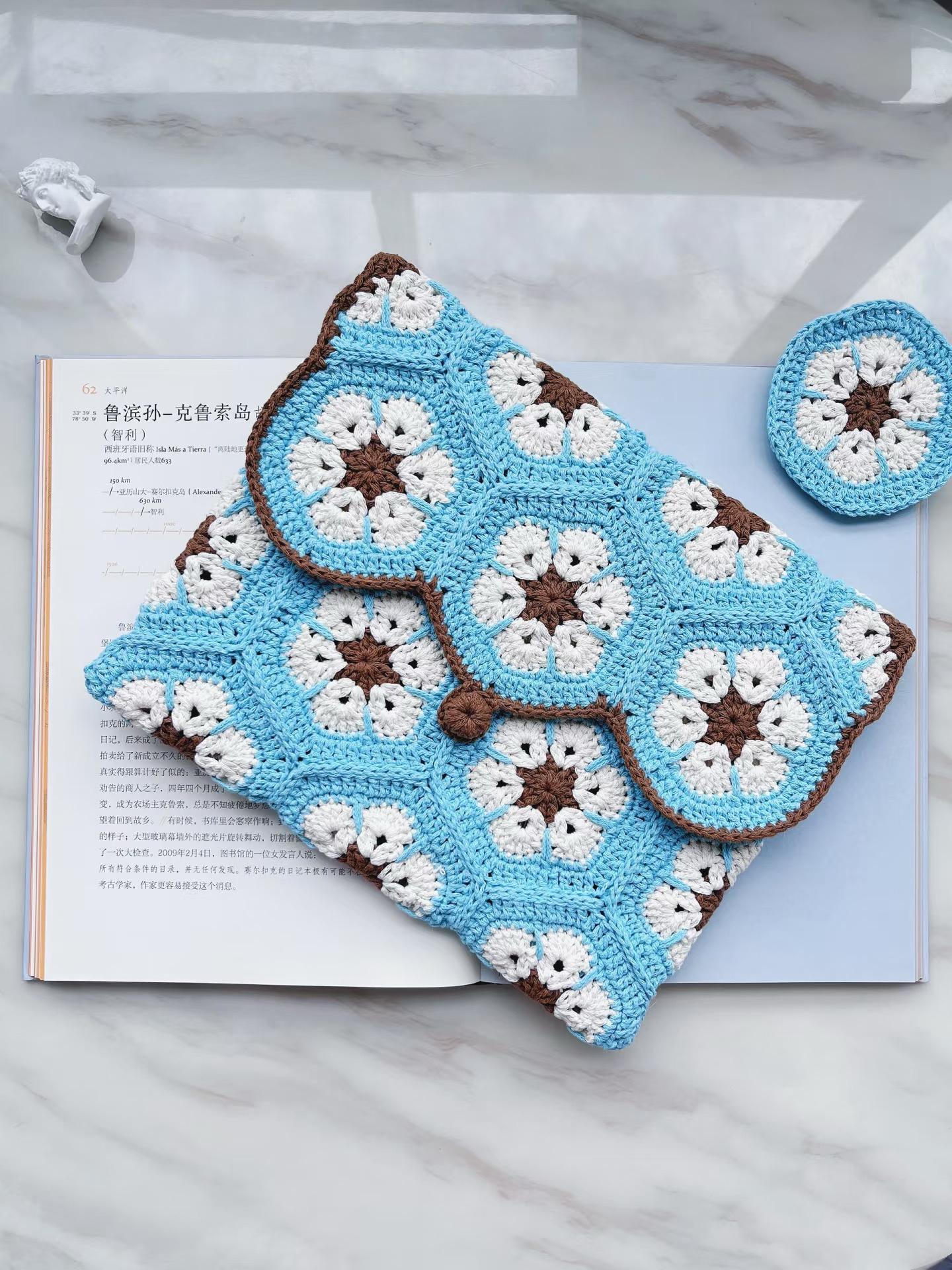 Crochet Granny Square iPad Case Pattern