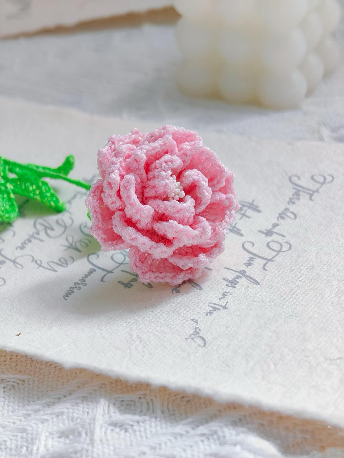 Peony Crochet Pattern
