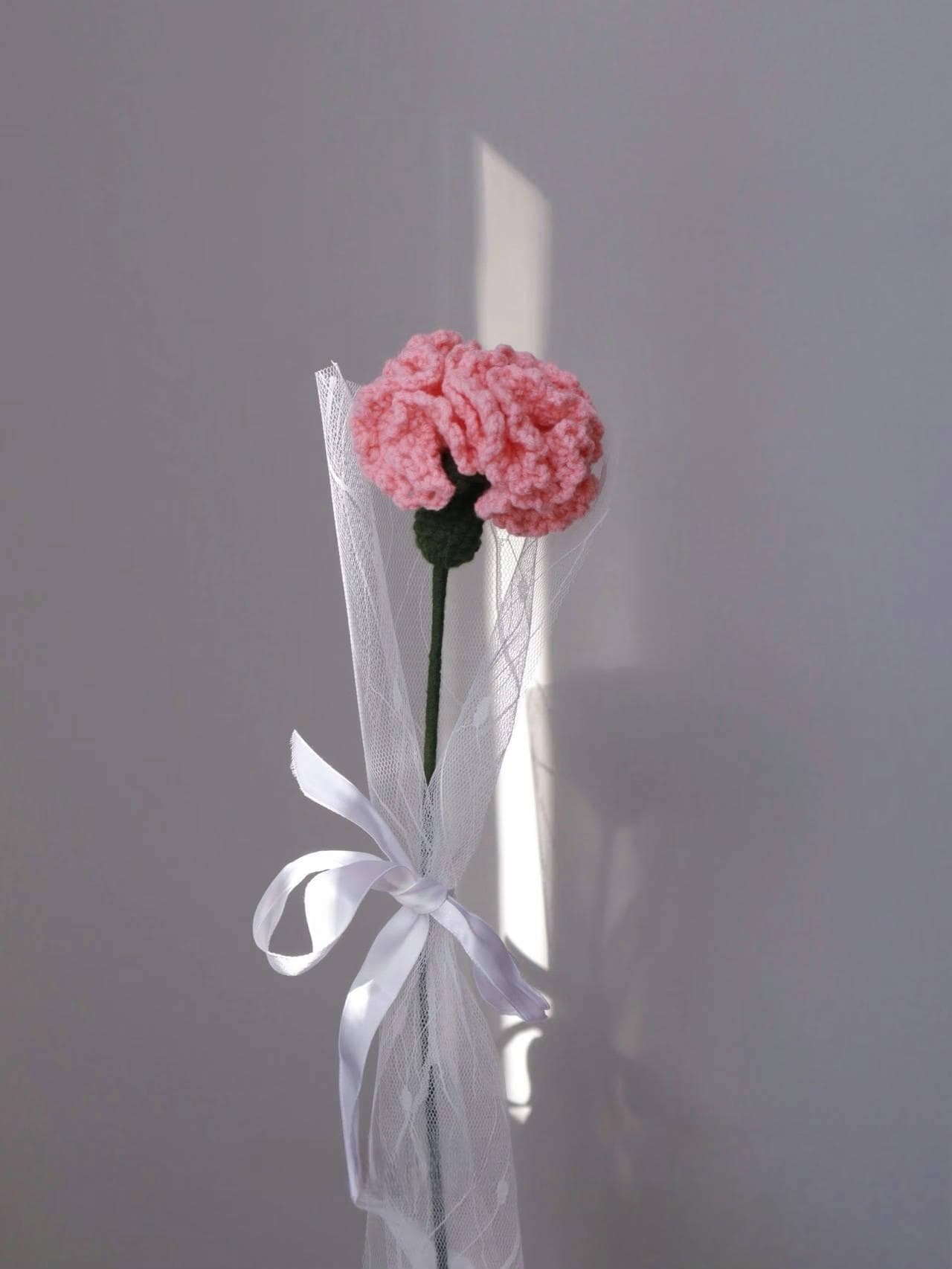 PDF Carnation  Flower Crochet Pattern