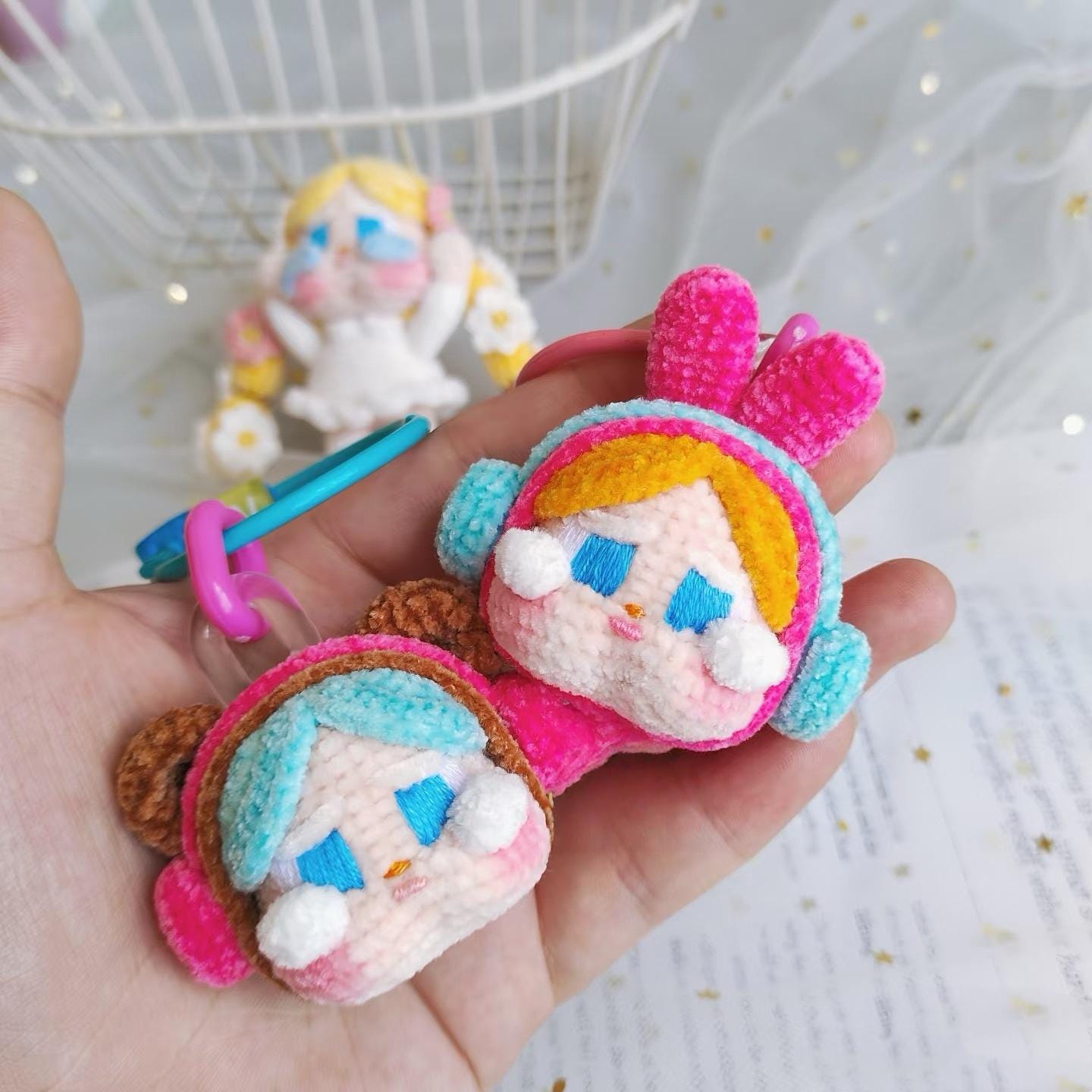 3 in 1 Crochet Pattern Amigurumi Crybaby Doll