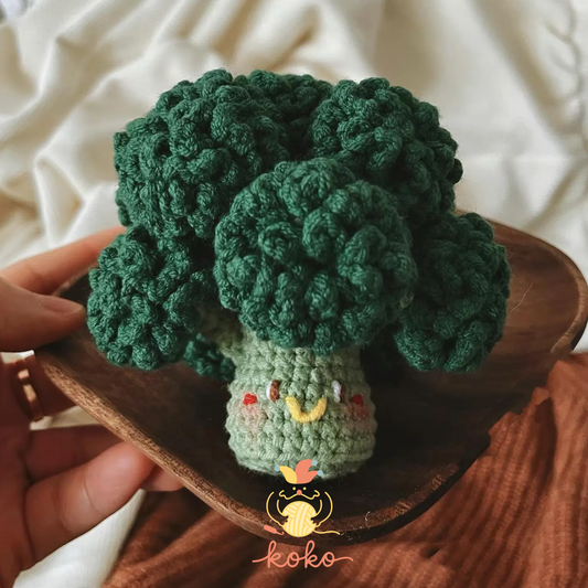 Broccoli crochet pattern, special handmade gifts