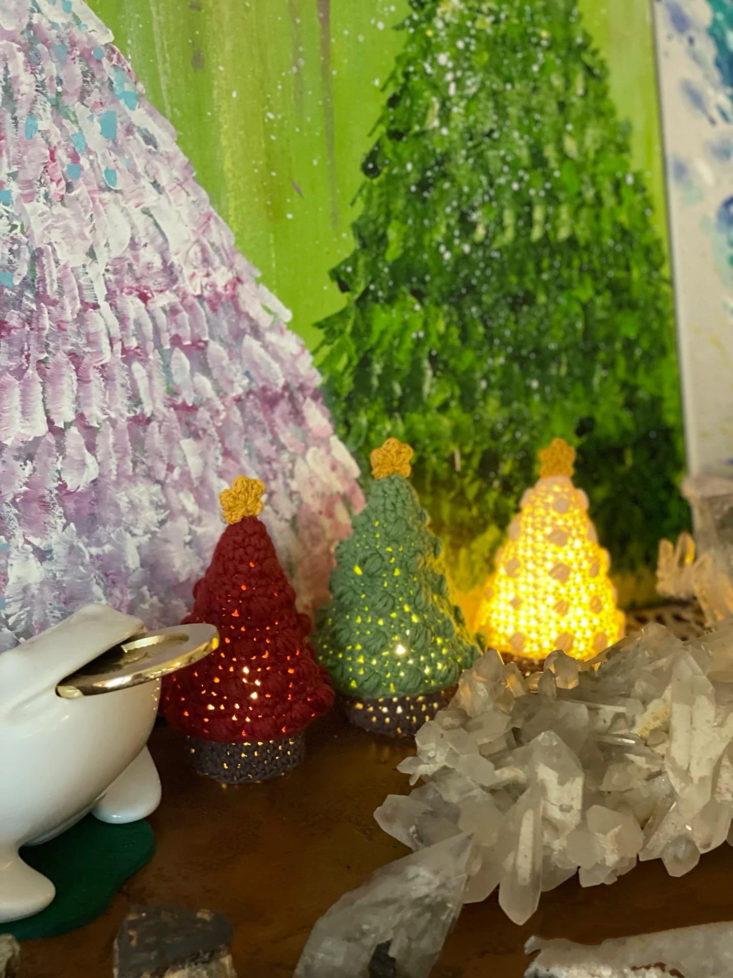 Christmas Lamp Cover Tree Crochet Pattern – Holiday PDF Decor | DIY Ornament | Handmade Gift for Home Decoration, Christmas gift