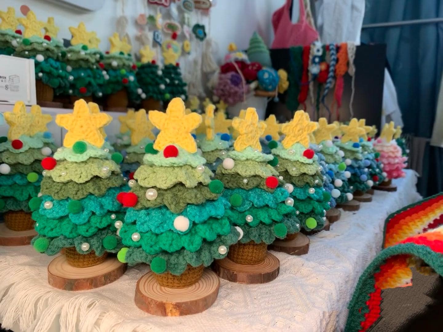 PDF Crochet 6-Layer Christmas tree crochet pattern, handmade for Christmas gifts