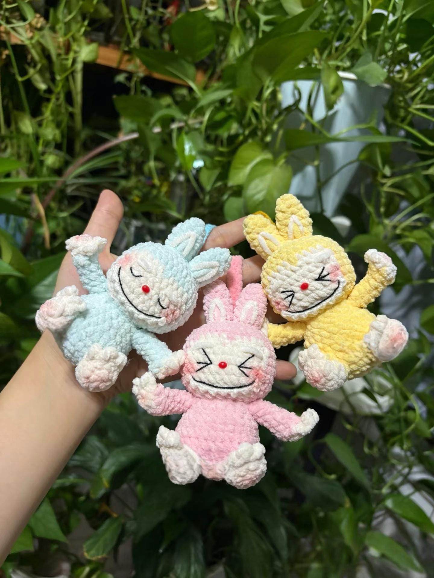 Crochet Pattern Amigurumi Labubu Bunny Doll, Cute Plush Toy PDF, DIY Crochet Tutorial, Handmade Gift for Her