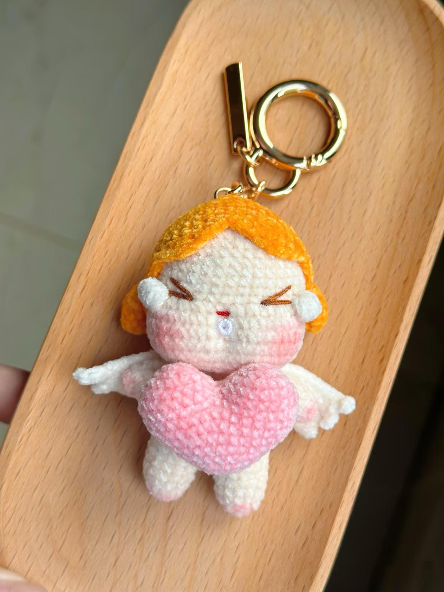 Crybaby Angel Doll Crochet Pattern, Cute Heart Plush Amigurumi, PDF Tutorial – Cute Amigurumi  PDF,  Kawaii Handmade Gift Idea