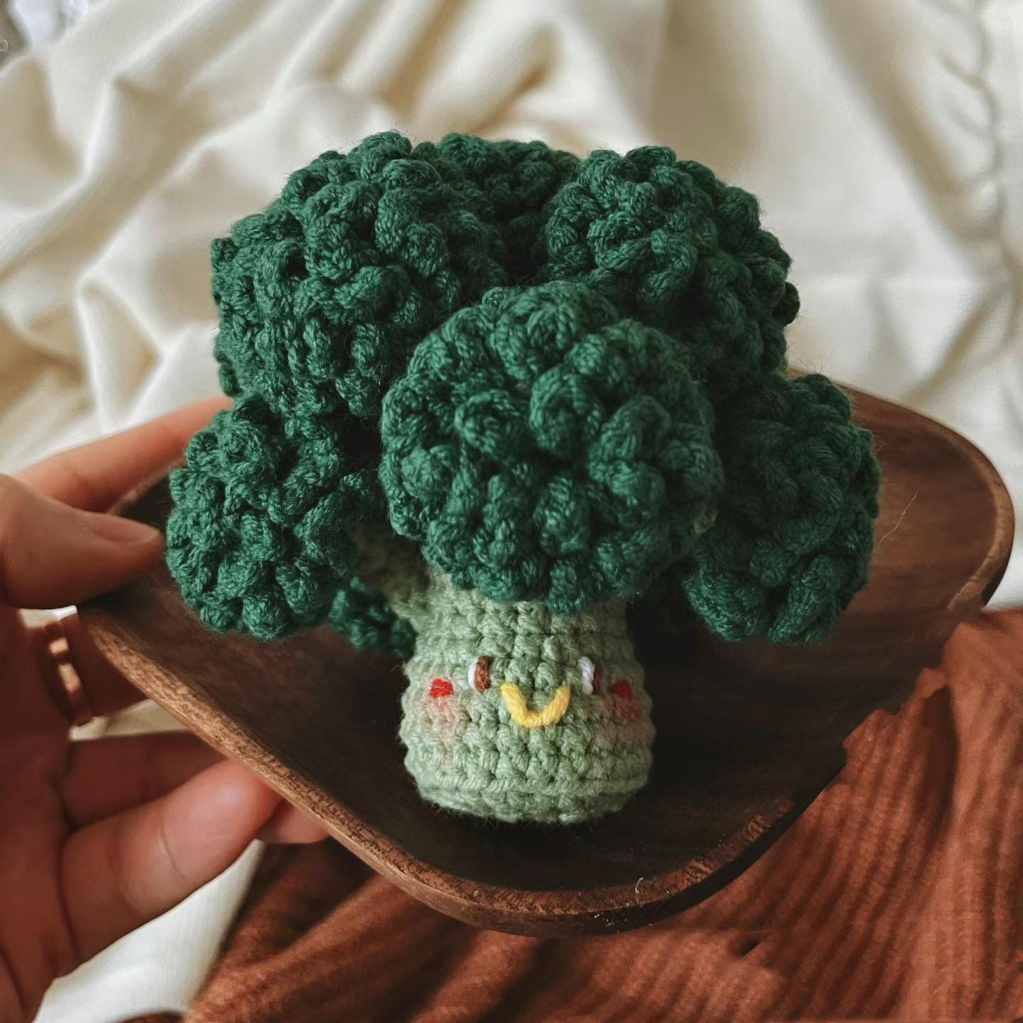 Broccoli crochet pattern, special handmade gifts