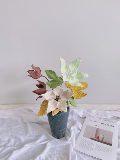 Chinese Parasol Leaves Pattern Collection - Chinese Parasol Leaf - DIY Thanksgiving Decor, Unique fall gifts, Buy three get one free