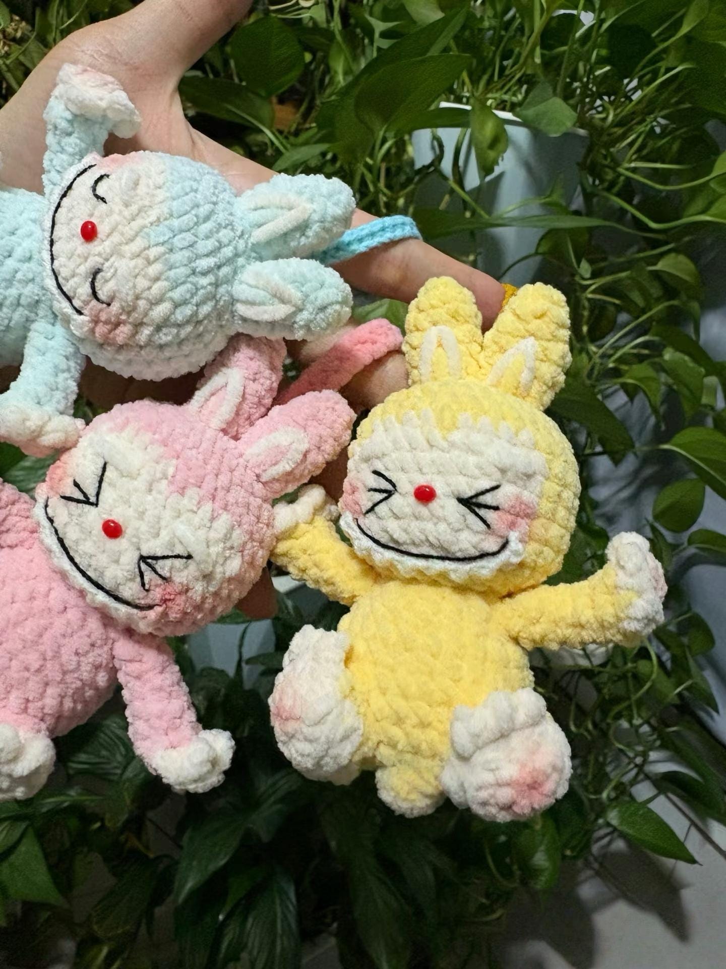 Crochet Pattern Amigurumi Labubu Bunny Doll, Cute Plush Toy PDF, DIY Crochet Tutorial, Handmade Gift for Her