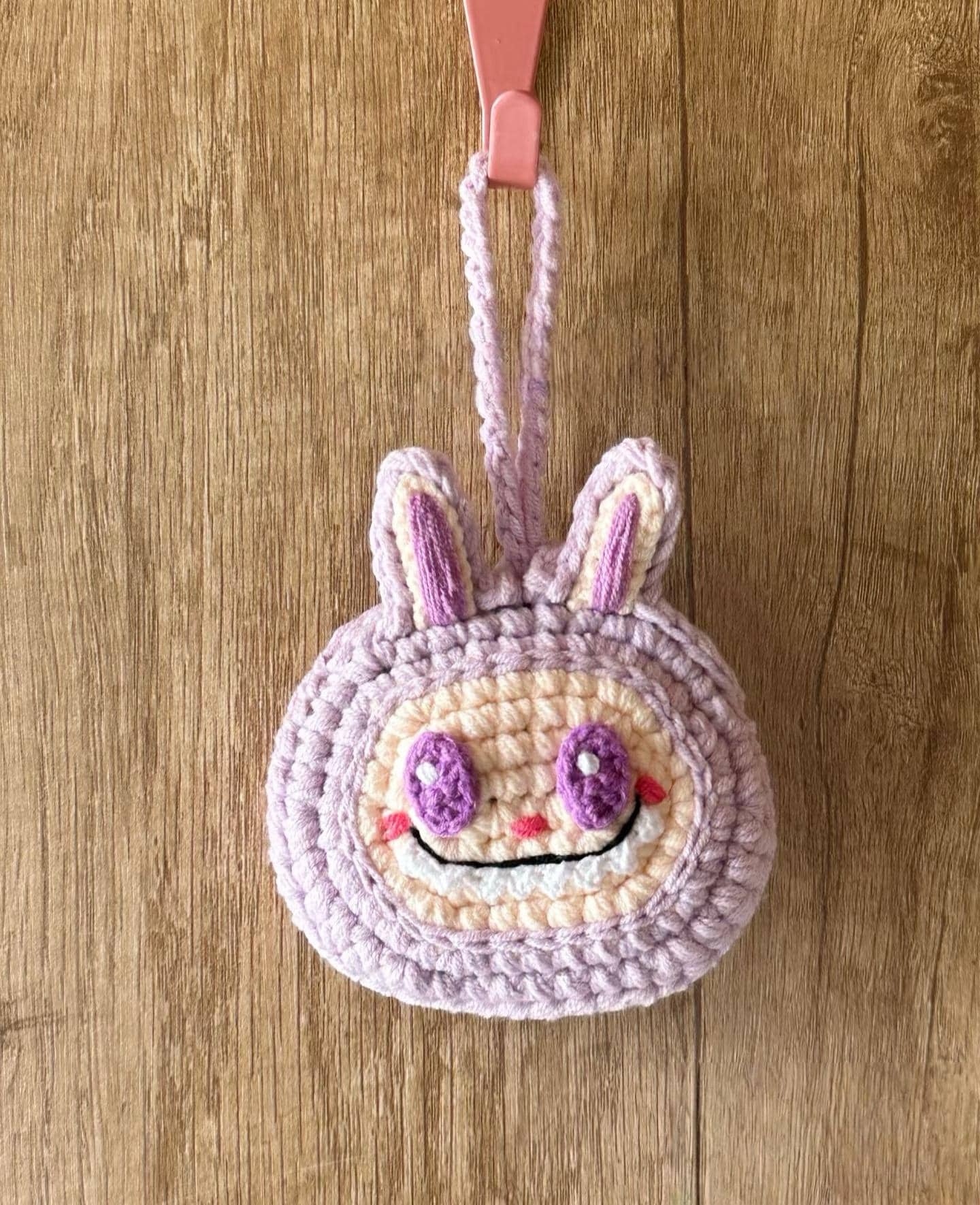 Labubu Inspired Crochet Pouch Pattern – Kawaii Bunny Coin Purse PDF, Keychain  Bag DIY, Cute Handmade Gift Idea – Amigurumi Doll Costume PDF