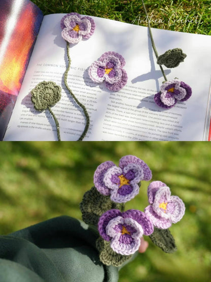 PDF Pansy Crochet Pattern