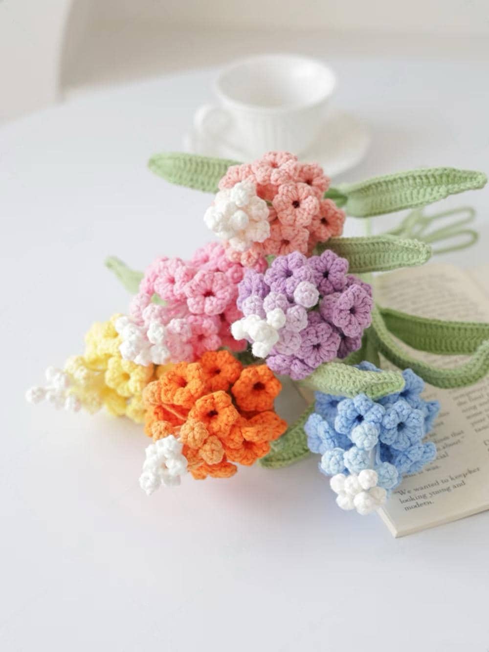 PDF Hyacinth Bouquet Crochet Pattern