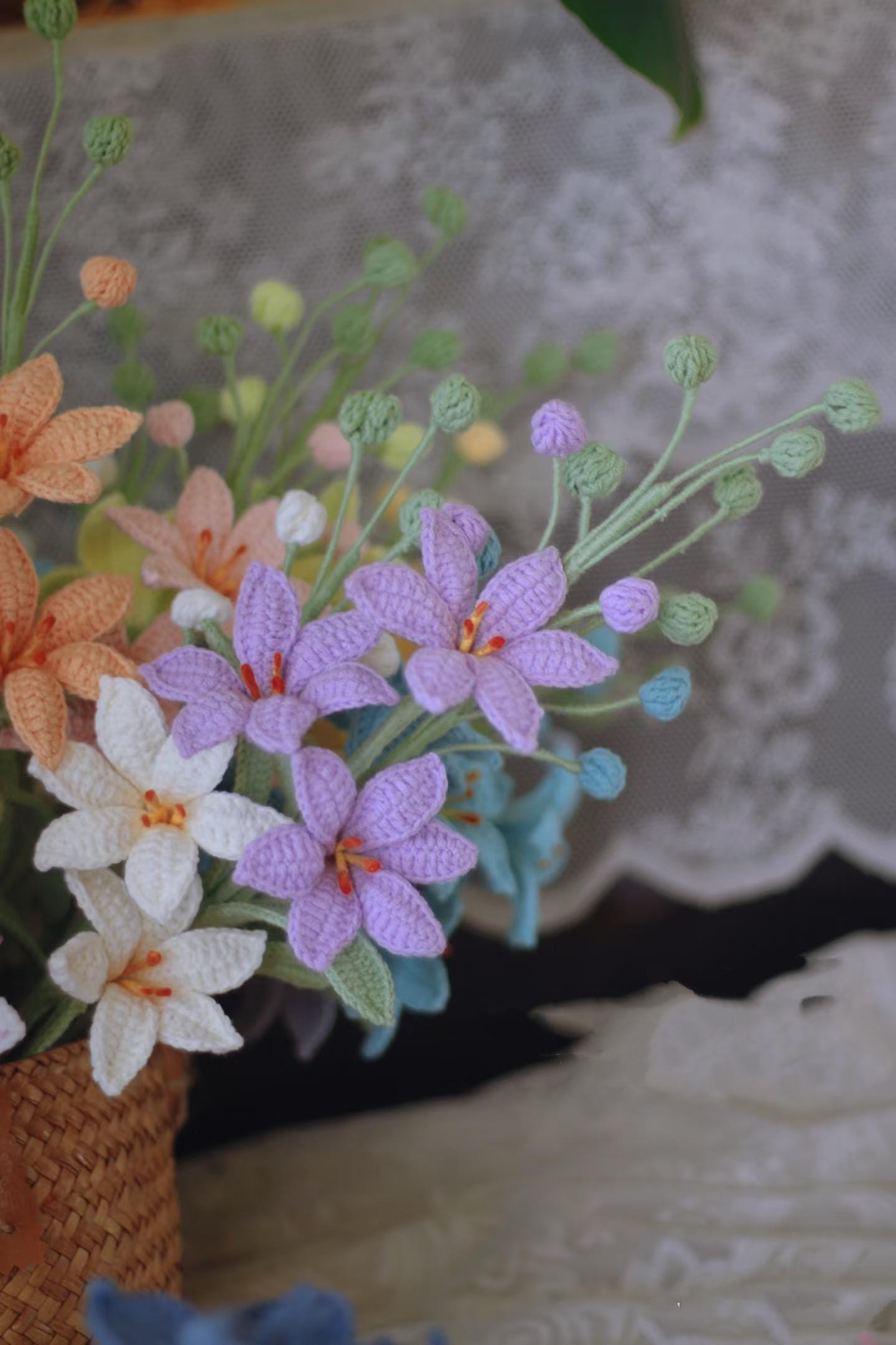 Crocosmia Lucifer Crochet Pattern