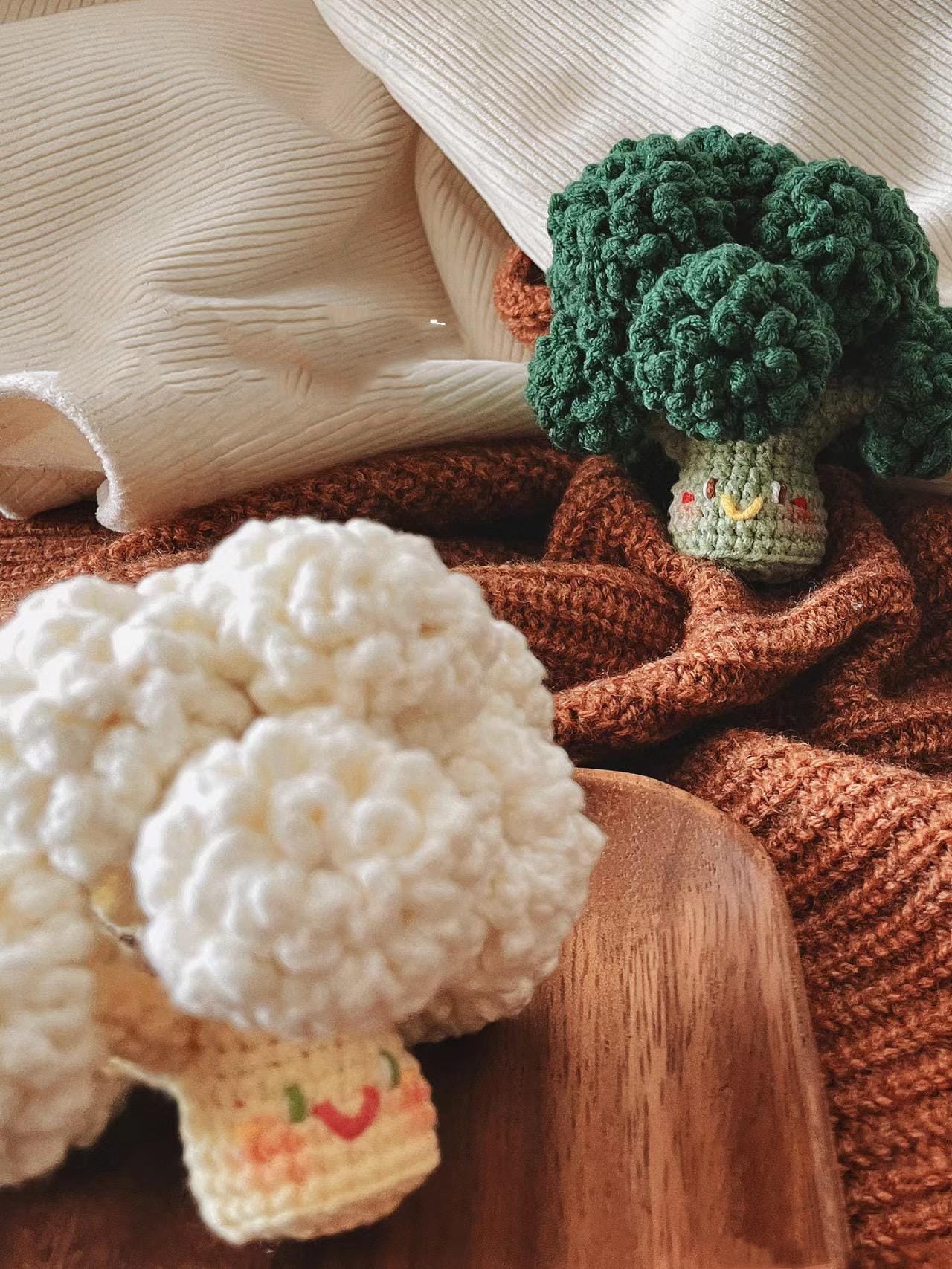 Broccoli crochet pattern, special handmade gifts