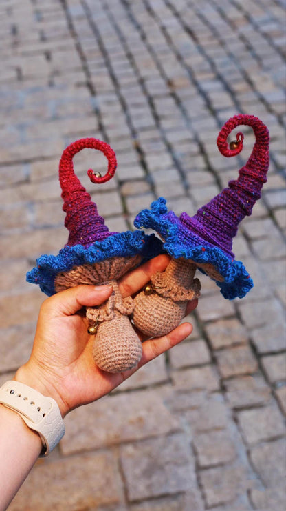 PDF Crochet Halloween pattern，Magic  mushrooms,  halloween  pattern, unique handmade gifts