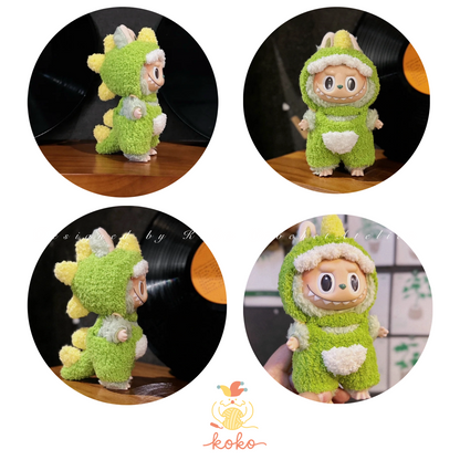 PDF+Video 8 in 1  Labubu Crochet Clothes Pattern