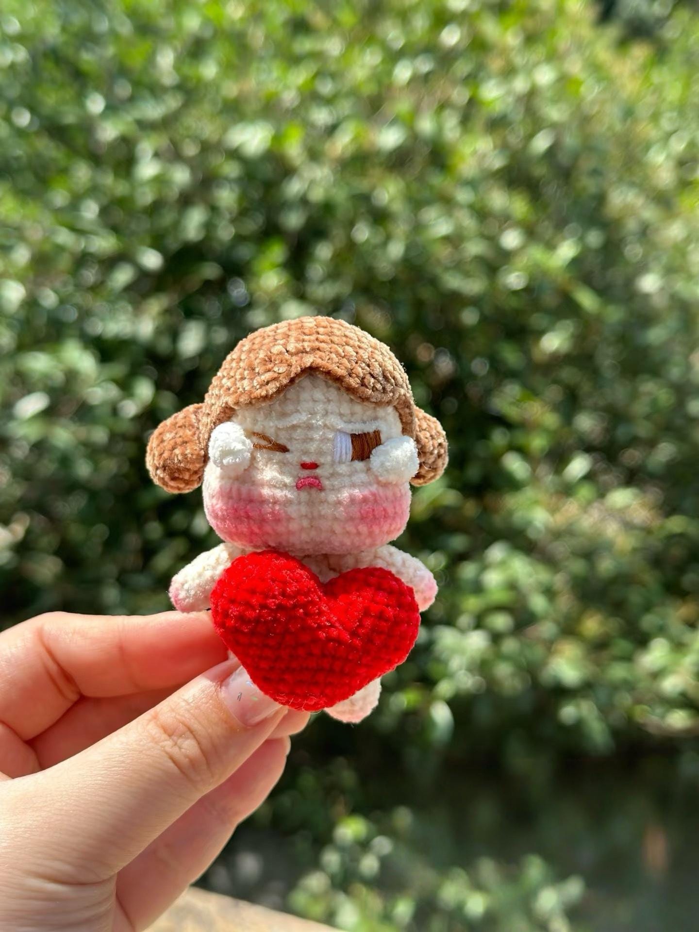 Crybaby Angel Doll Crochet Pattern, Cute Heart Plush Amigurumi, PDF Tutorial – Cute Amigurumi  PDF,  Kawaii Handmade Gift Idea