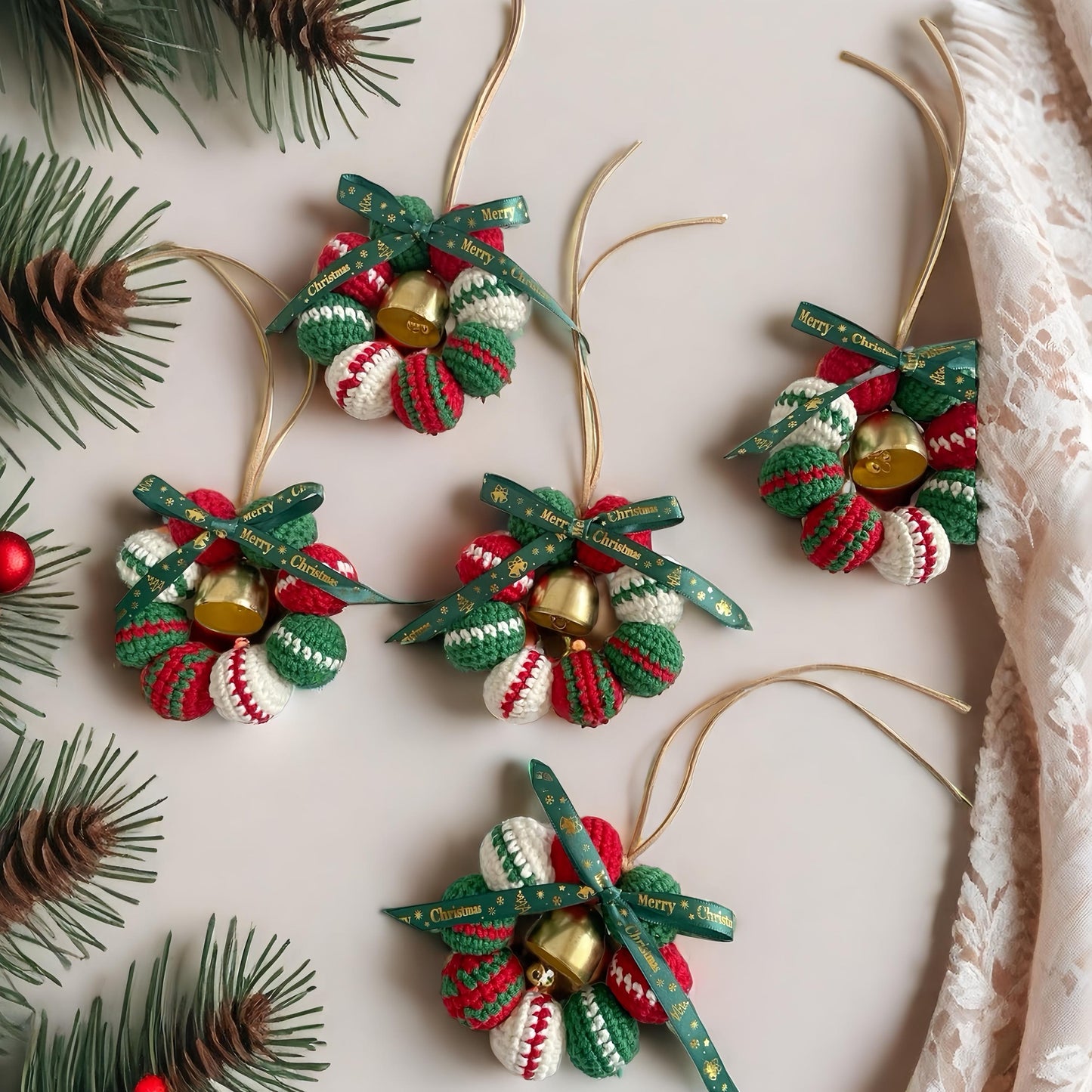 2 in 1 Crochet Pattern Christmas Hanging Ornament, Car Charm or Home Decor PDF, DIY Holiday Decoration, Best Christmas Gift