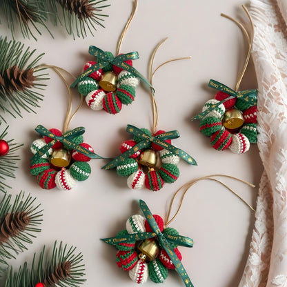 2 in 1 Crochet Pattern Christmas Hanging Ornament, Car Charm or Home Decor PDF, DIY Holiday Decoration, Best Christmas Gift