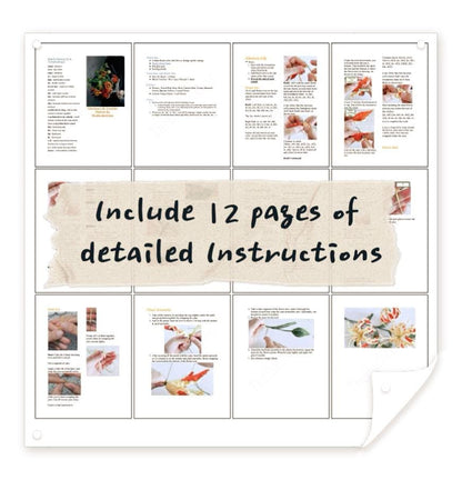 PDF Gloriosa lily Crochet Pattern