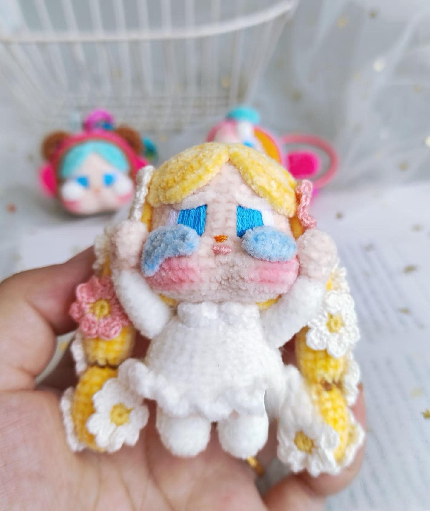 3 in 1 Crochet Pattern Amigurumi Crybaby Doll