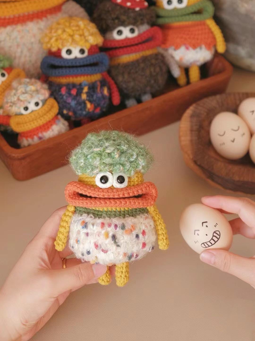 PDF Big Lips Crochet Monster Pouch Crochet Pattern Instant Download,
