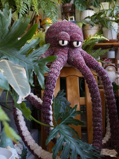 PDF RBF Octopus Amigurumi crochet pattern, handmade for Christmas gifts, special animal crochet,