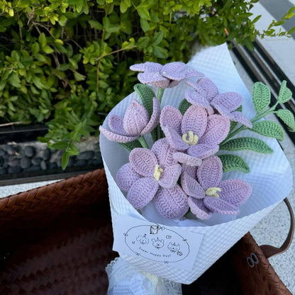 PDF Tulip Flower Tunisian Crochet Pattern