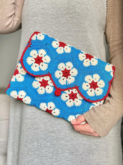 Crochet Granny Square iPad Case Pattern
